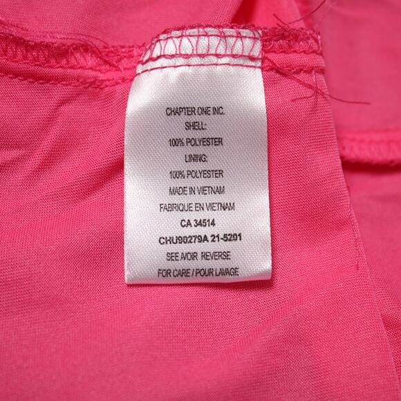 Haver London Hot Pink Swiss Dot Tiered Ruffle Mini Skirt Festival Style Size S - Picture 9 of 11